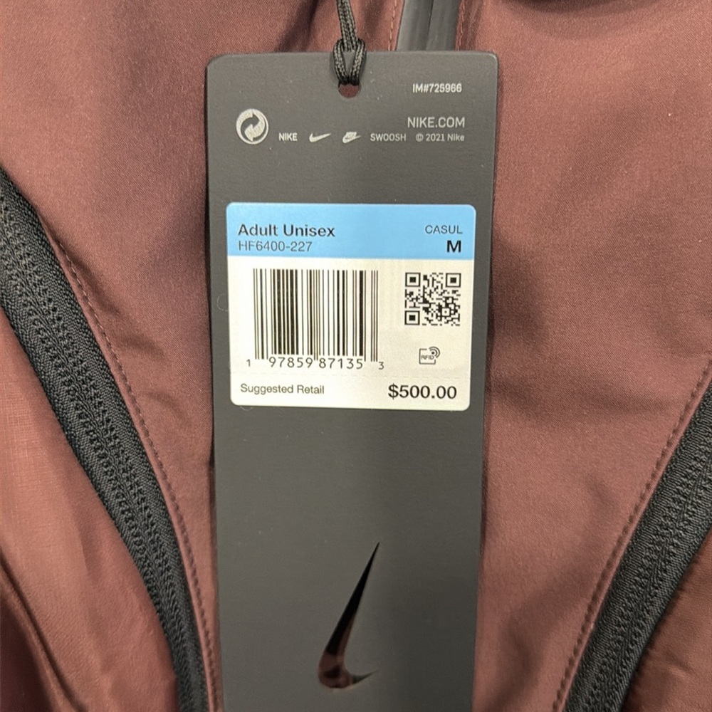 Men's Brown Jacket with Hood - Picture 2 of 14